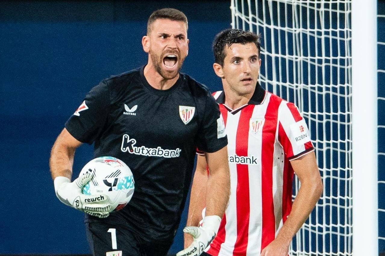  La casta de Unai Simón y Dani Vivian ante el Villarreal en La Cerámica.