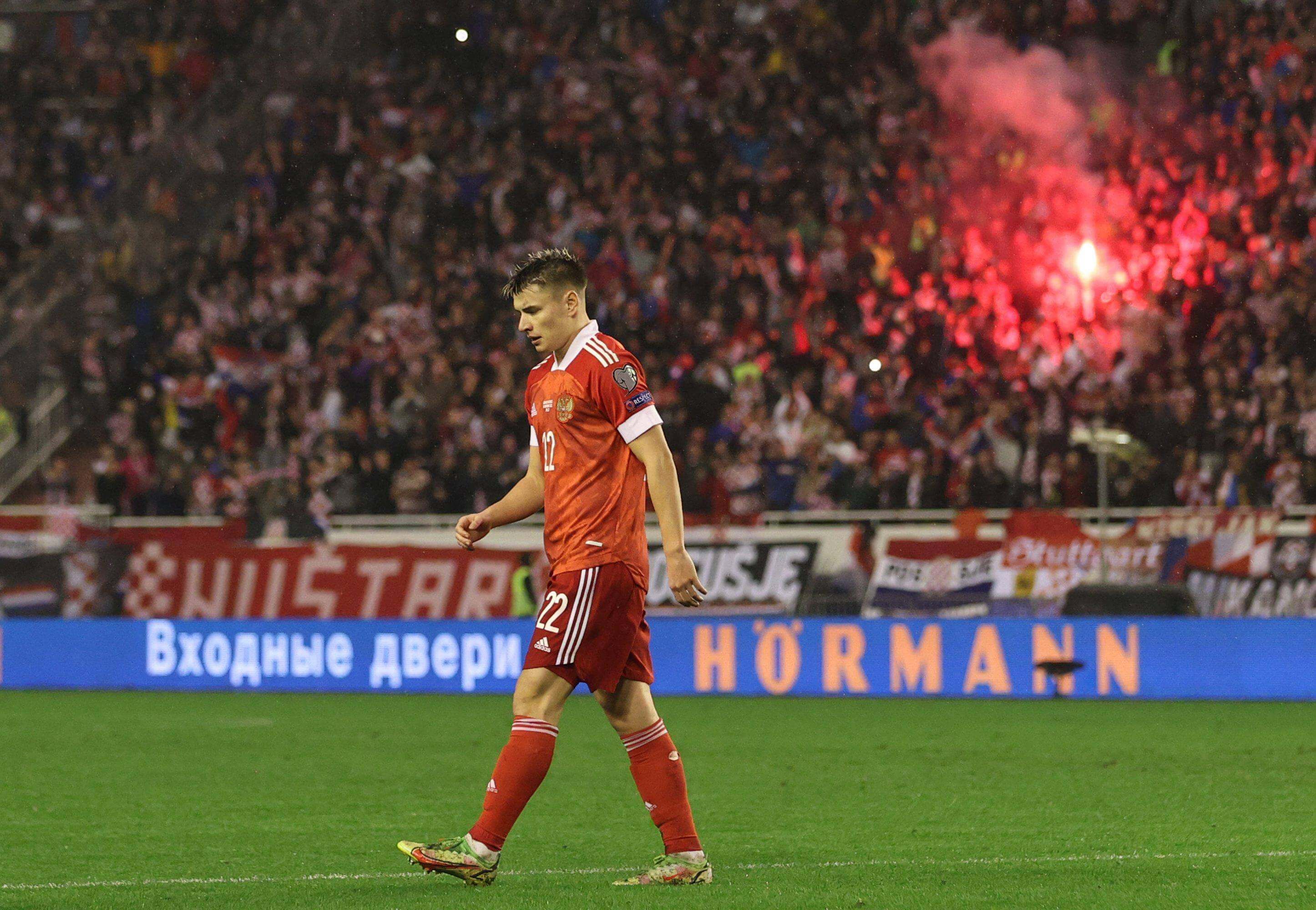  Andrei Mostovoi, jugador de la selección de Rusia.