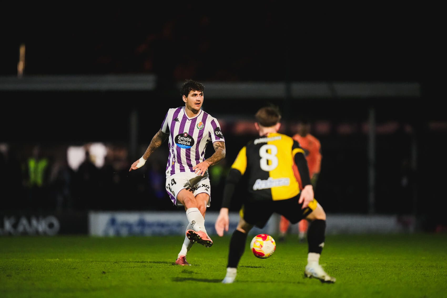 Stanko Juric, ante el Portugalete.