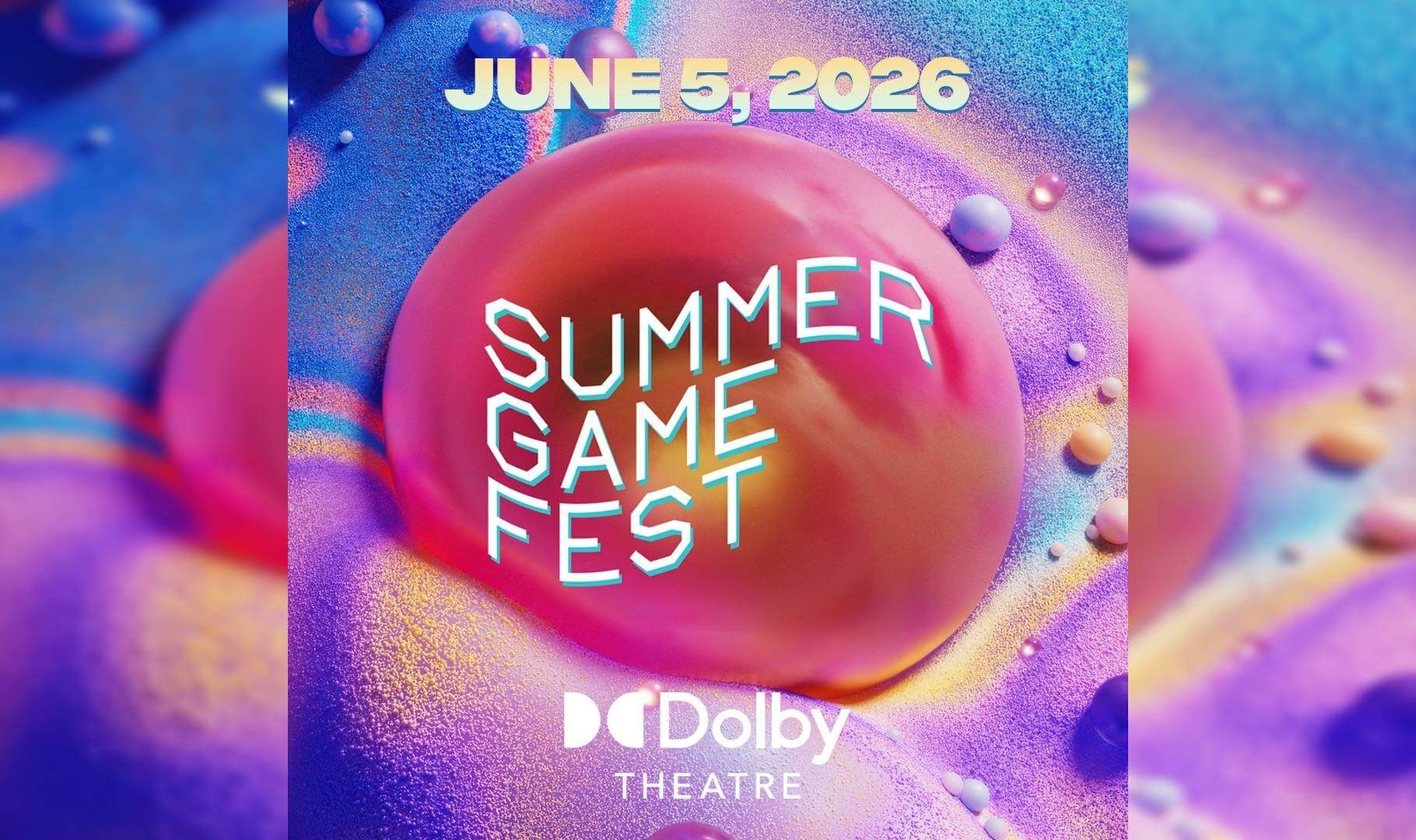 El cartel oficial del Summer Game Fest 2026