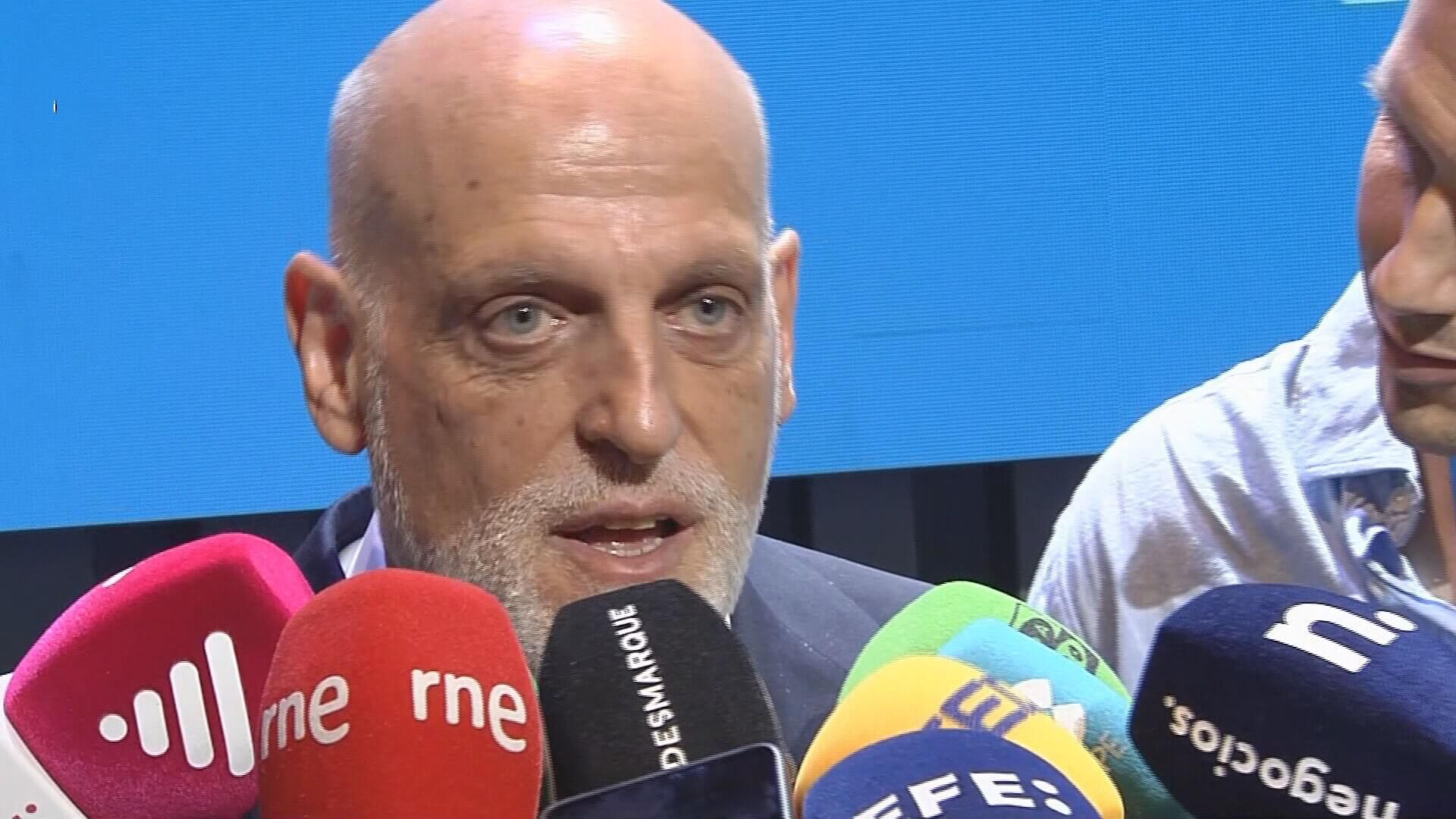 Javier Tebas ha hablado sobre la situación del Barcelona y la Superliga además del partido de Miami.