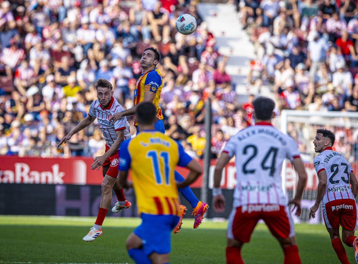 Tárrega en el Girona-Valencia CF