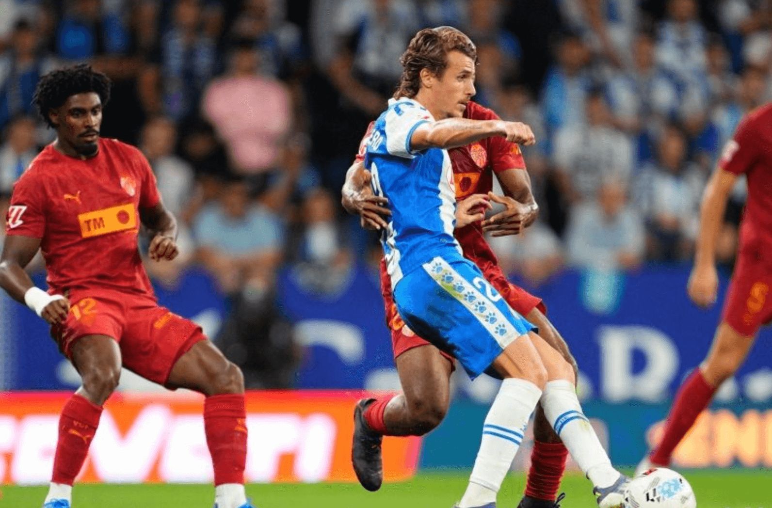 Thierry ante el Espanyol