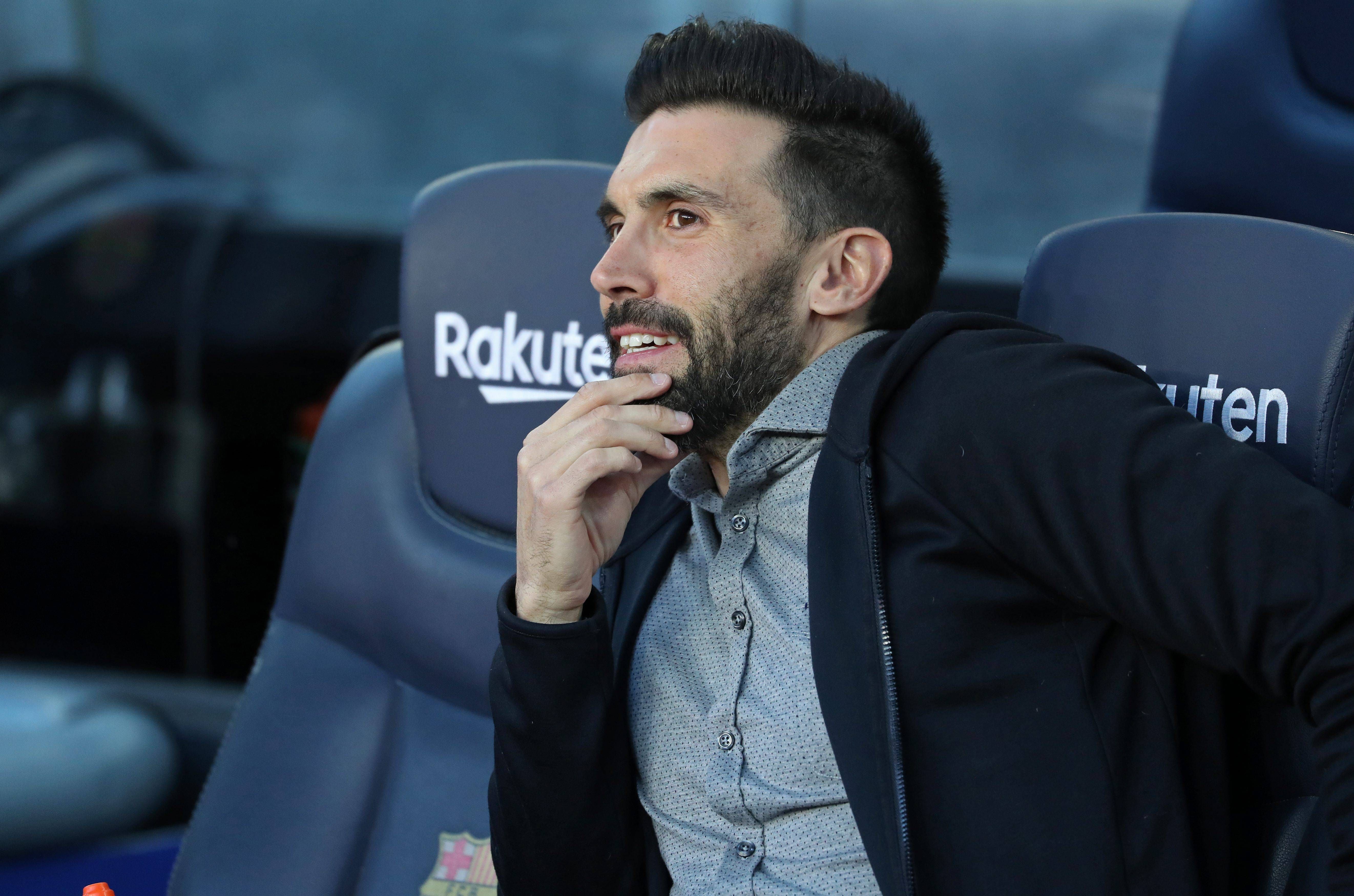 El vizcaíno Eder Sarabia, entrenador del Elche CF.