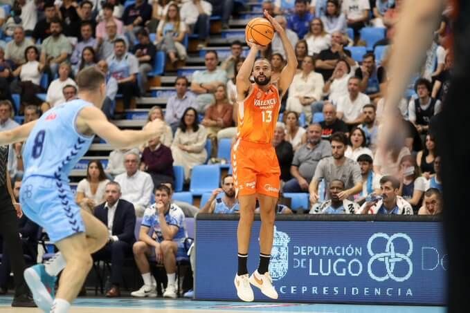  Valencia Basket logra su segunda victoria en Liga Endesa llega en la cancha del Río Breogán (90-1