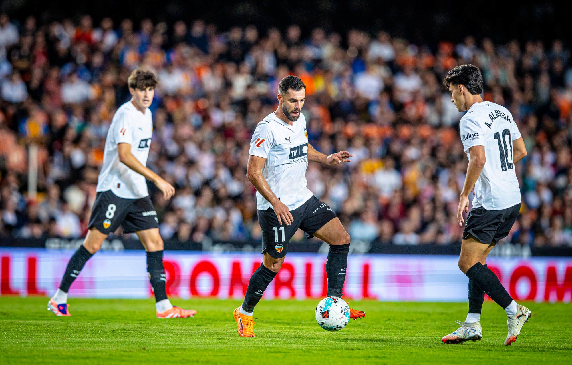  Un lance del Valencia-Oviedo