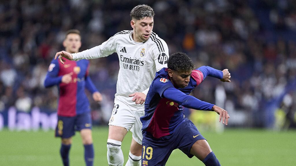 Fede Valverde y Lamine Yamal en el Clásico (Fuente: Cordon Press)