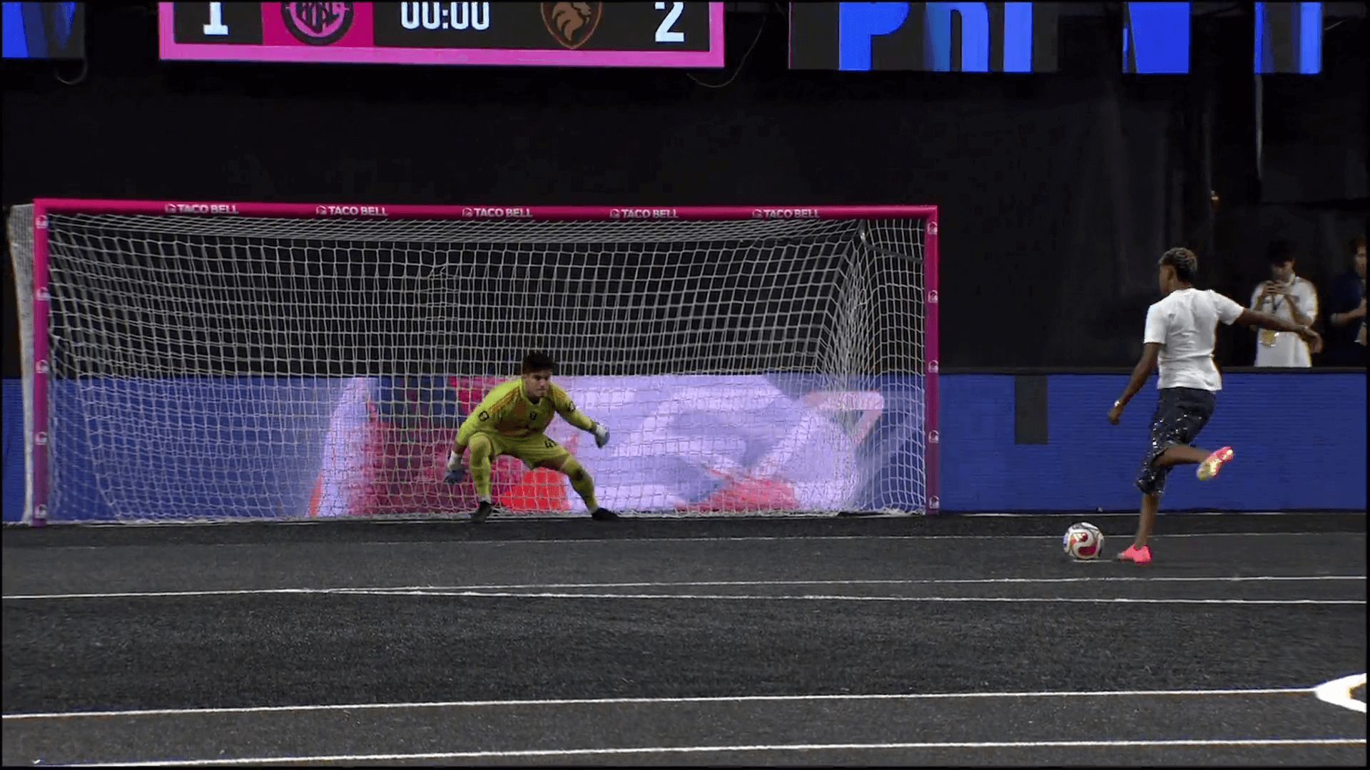 Lamine Yamal marcó su 'penalti presidente'