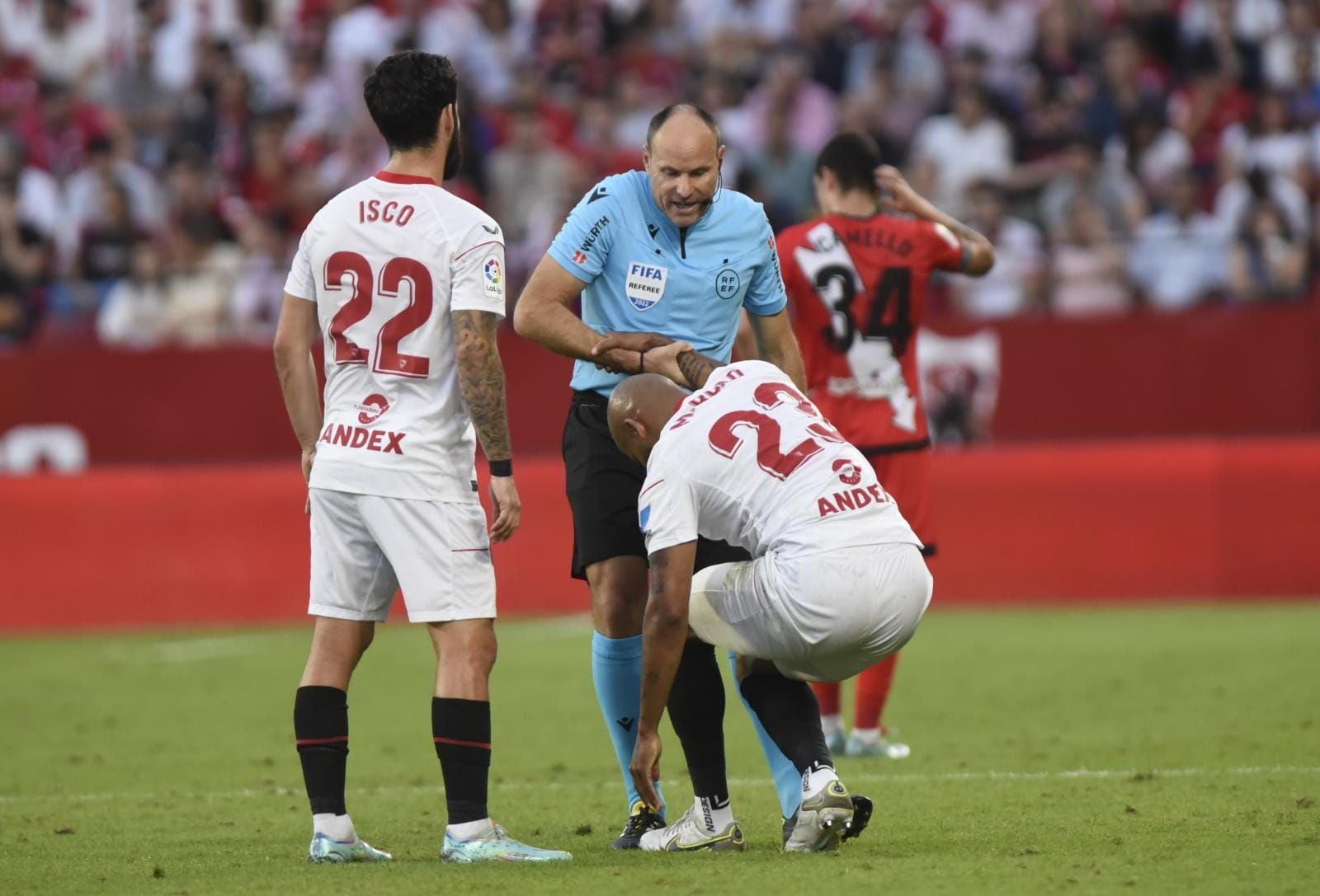  Isco, Marcao y Mateu, ante el Rayo.