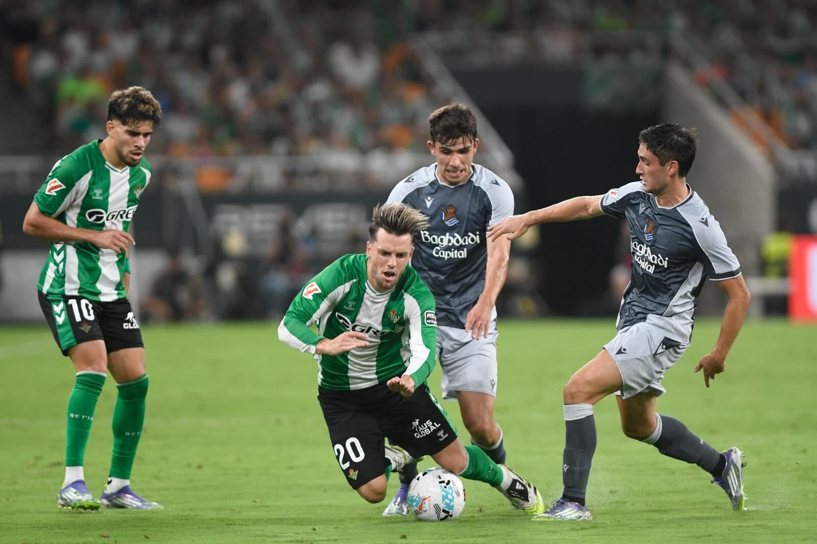 Lo Celso, ante la Real Sociedad