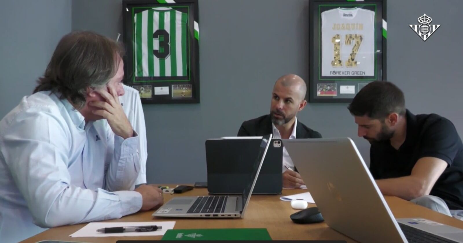  Andrés Fernández, Manu Fajardo y Álvaro Ladrón.