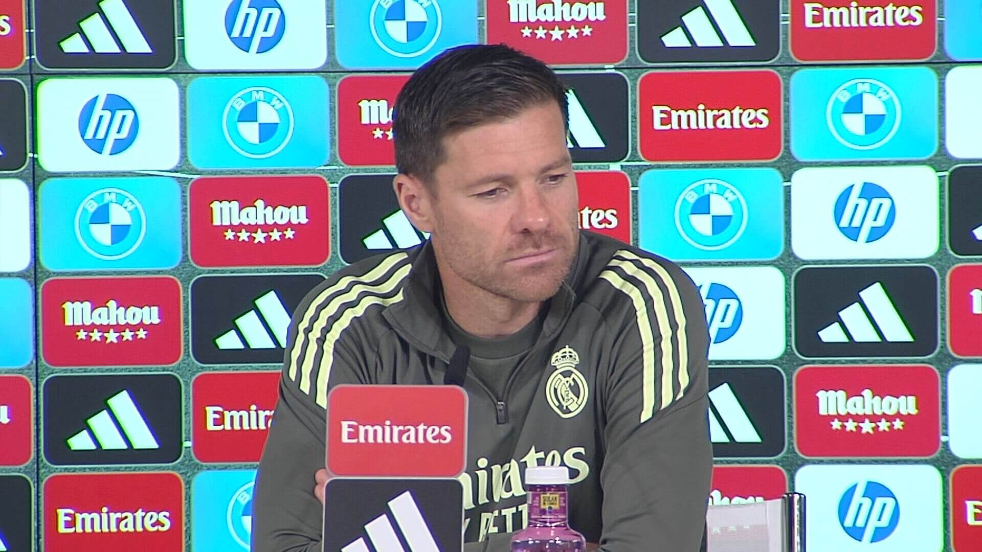 Xabi Alonso, contra el Villarreal-Barça de Miami.