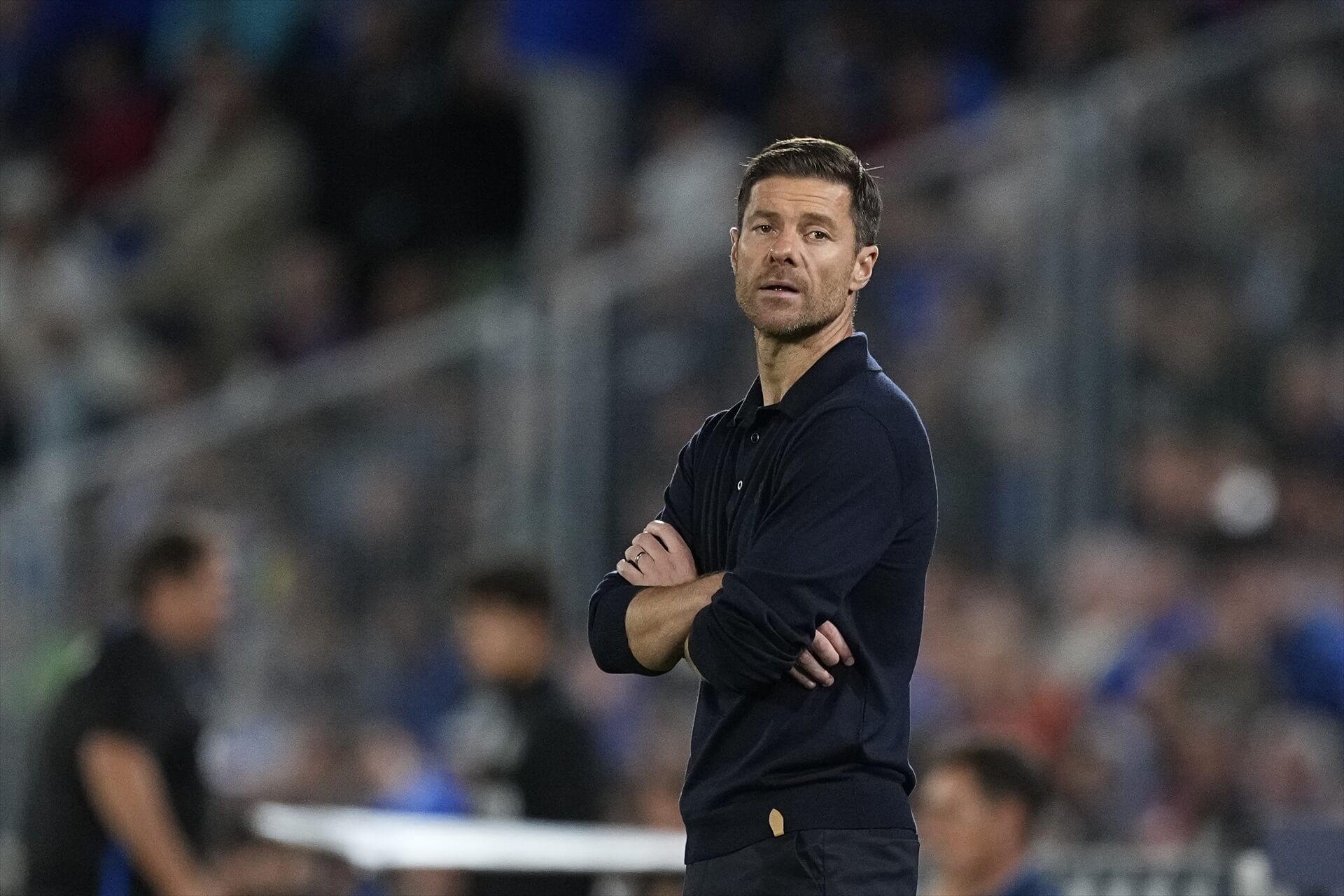 Xabi Alonso, durante el Getafe-Real Madrid.