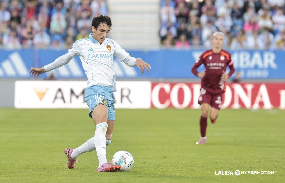  Juan Sebastián, en el Zaragoza-Cultural Leonesa.
