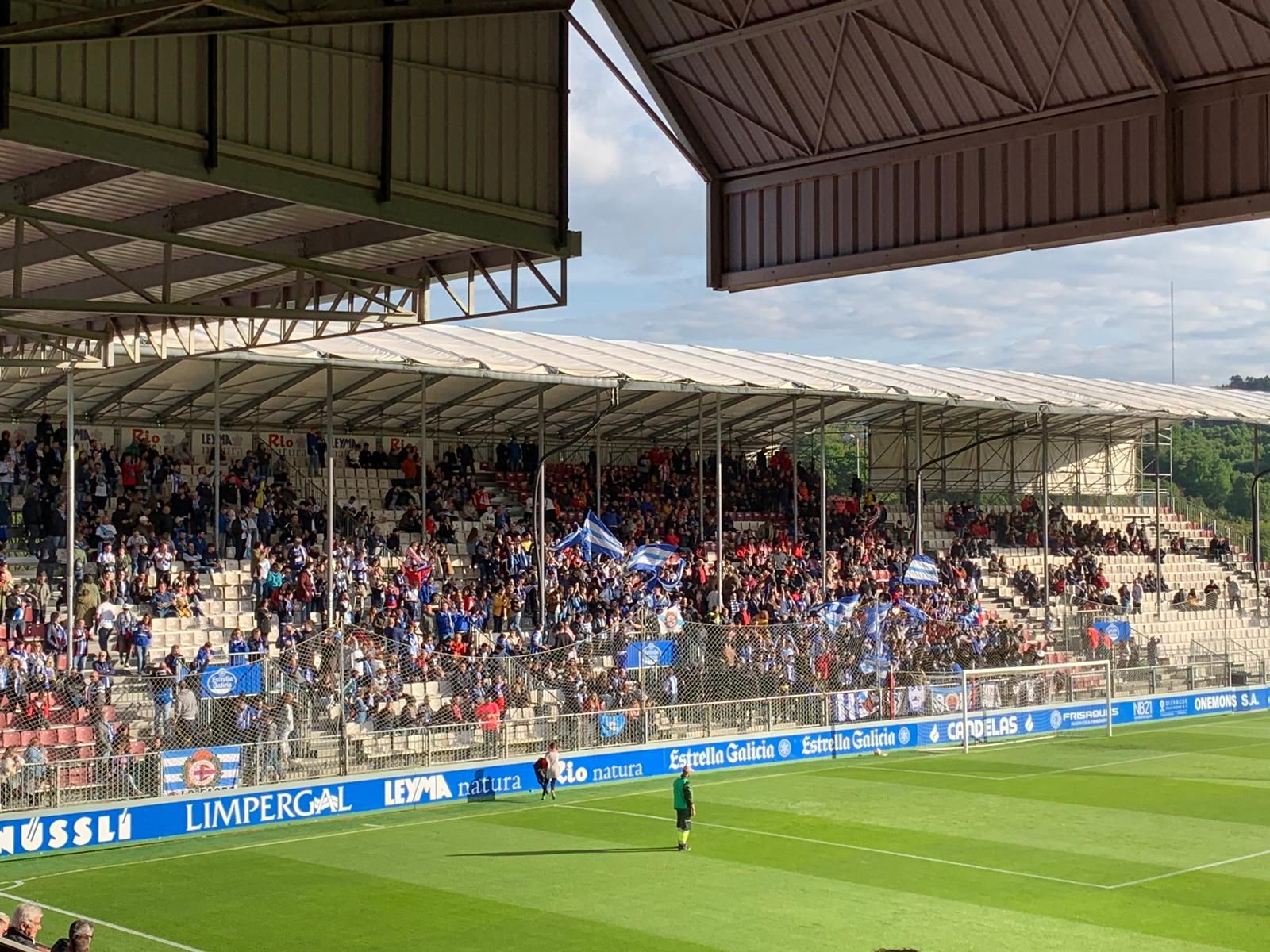  Aficionados del Dépor en el Anxo Carro de Lugo.