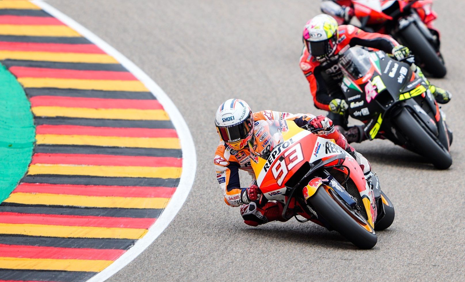  Marc Márquez, en el Gran Premio de Alemania 2021.