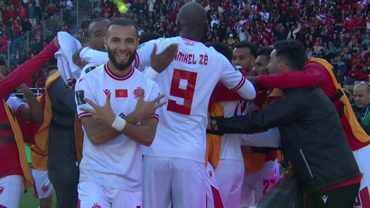  La alegría del Wydad Casablanca en el 1-0