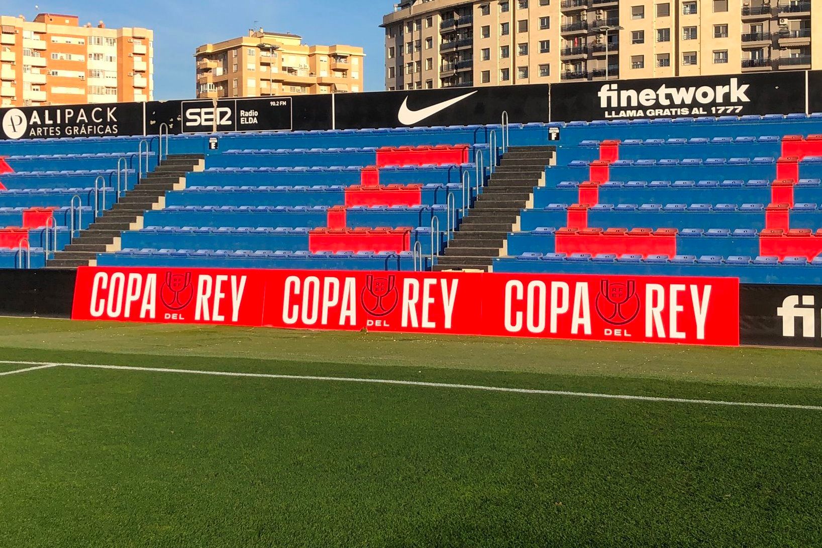  El Estadio Nuevo Pepico Amat, campo del CD Eldense, rival del Athletic en Copa.
