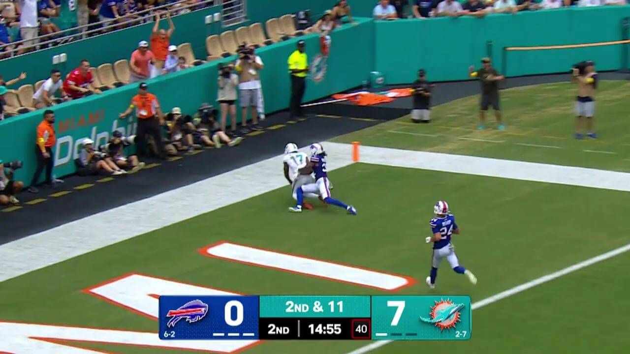 Los Miami Dolphins rompían su mala racha ante los Buffalo Bills.