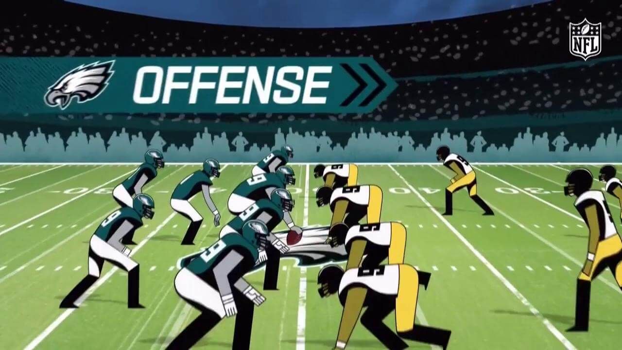  La línea ofensiva de la NFL.