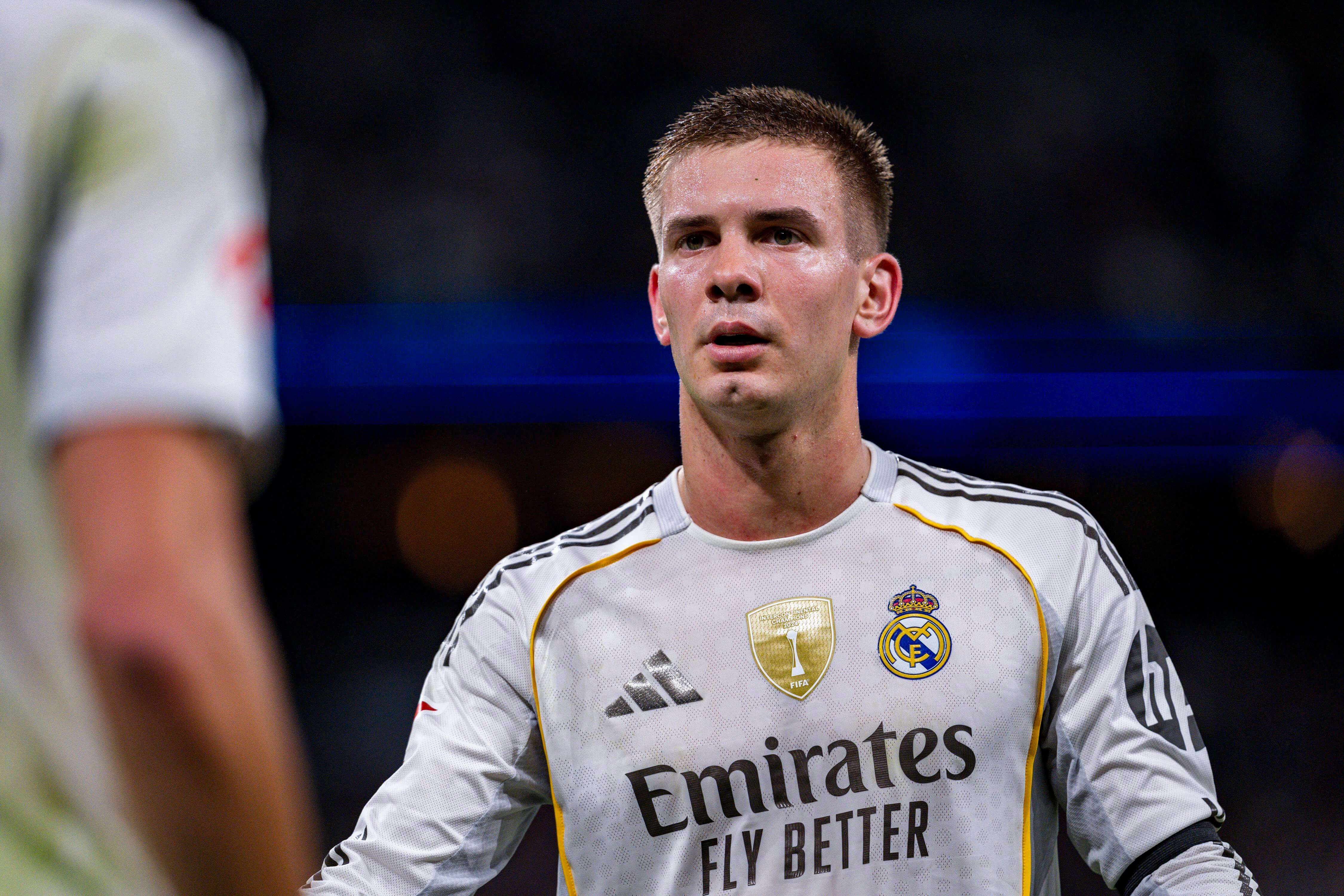  Franco Mastantuono, jugador del Real Madrid (Cordon Press)