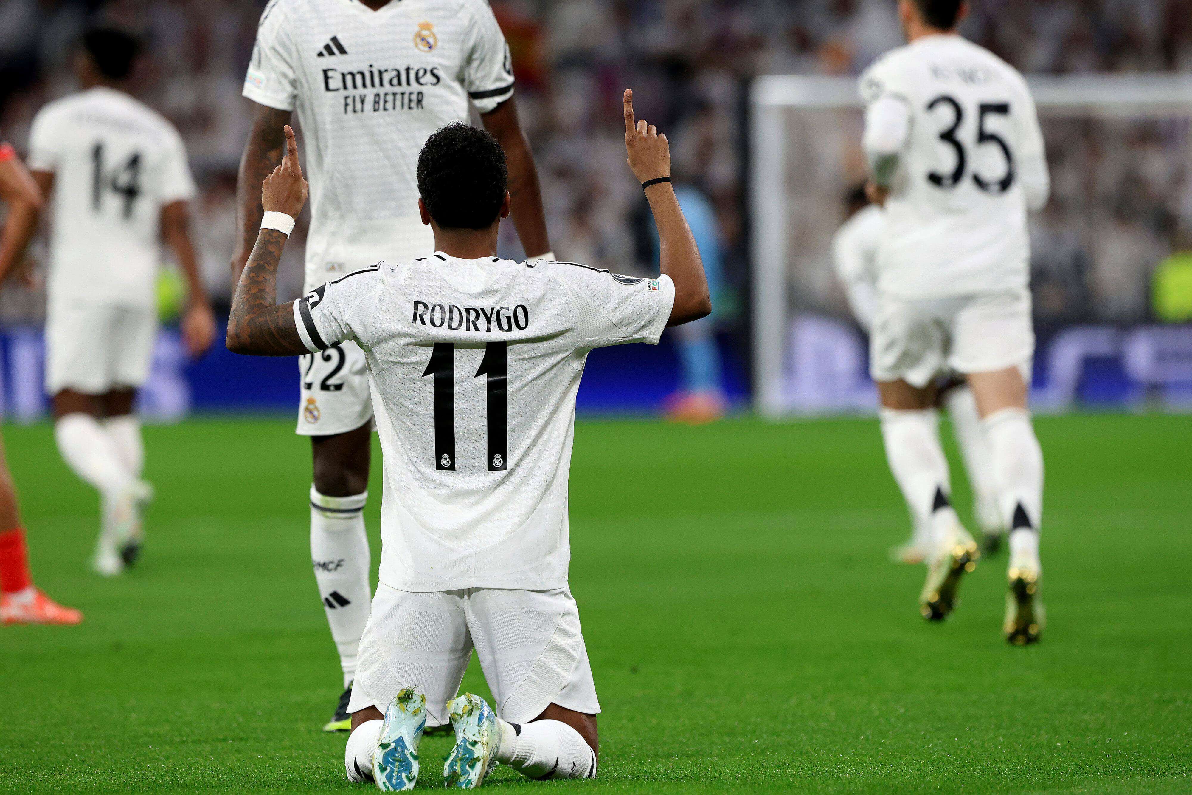 Rodrygo Goes y su último gol con el Real Madrid (Cordon Press)