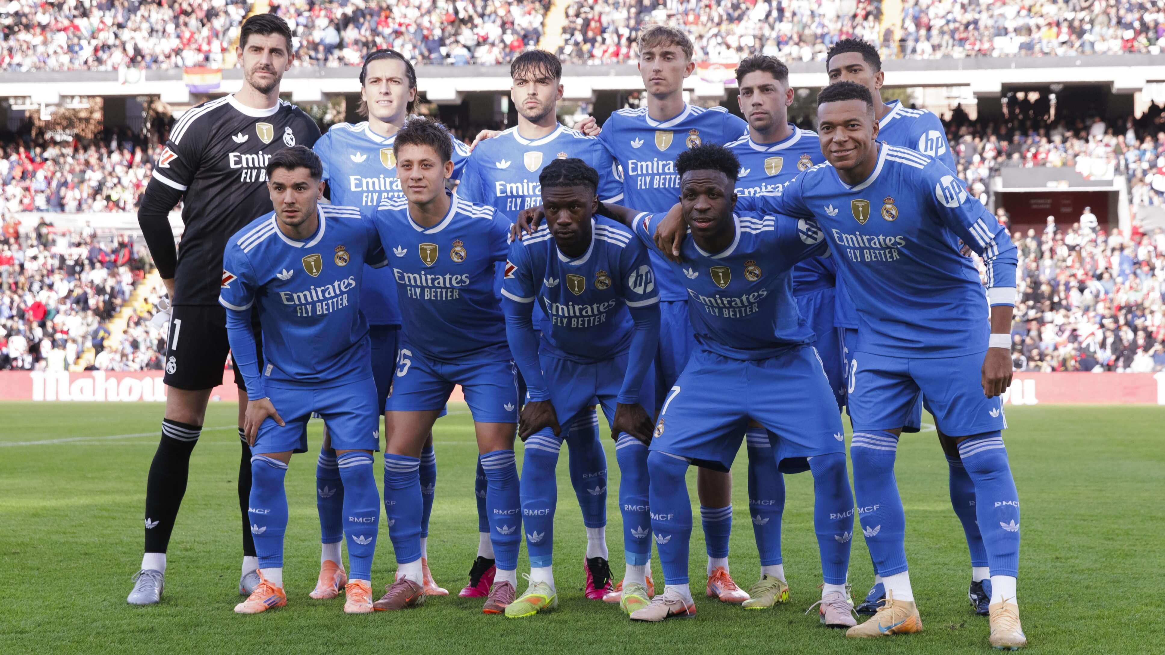 Once del Real Madrid ante el Rayo Vallecano (Foto: LALIGA).