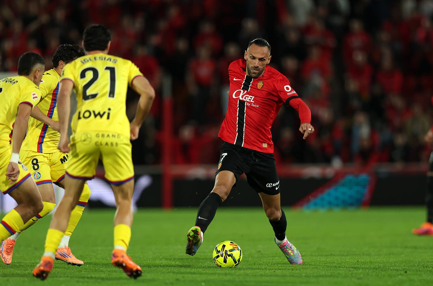 Muriqi, en el Mallorca-Getafe.