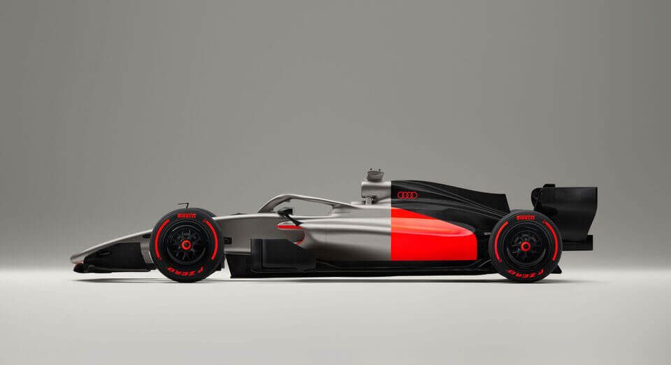  Audi R26 Concept para la Fórmula 1.