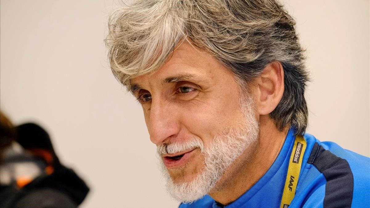  Pablo Alfaro, durante una comparecencia en sala de prensa.