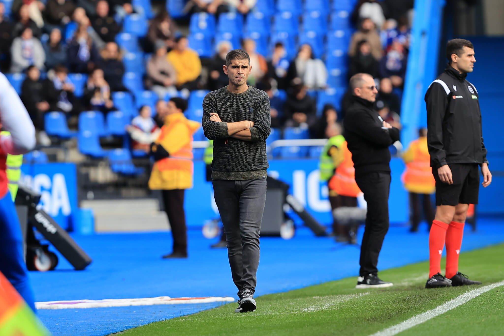  Antonio Hidalgo, durante el Deportivo-Ceuta.
