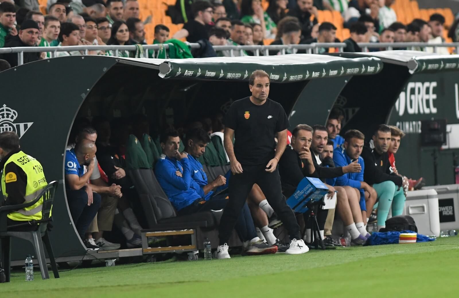 Jagoba Arrasate, en el Betis-Mallorca (Foto: Kiko Hurtado).
