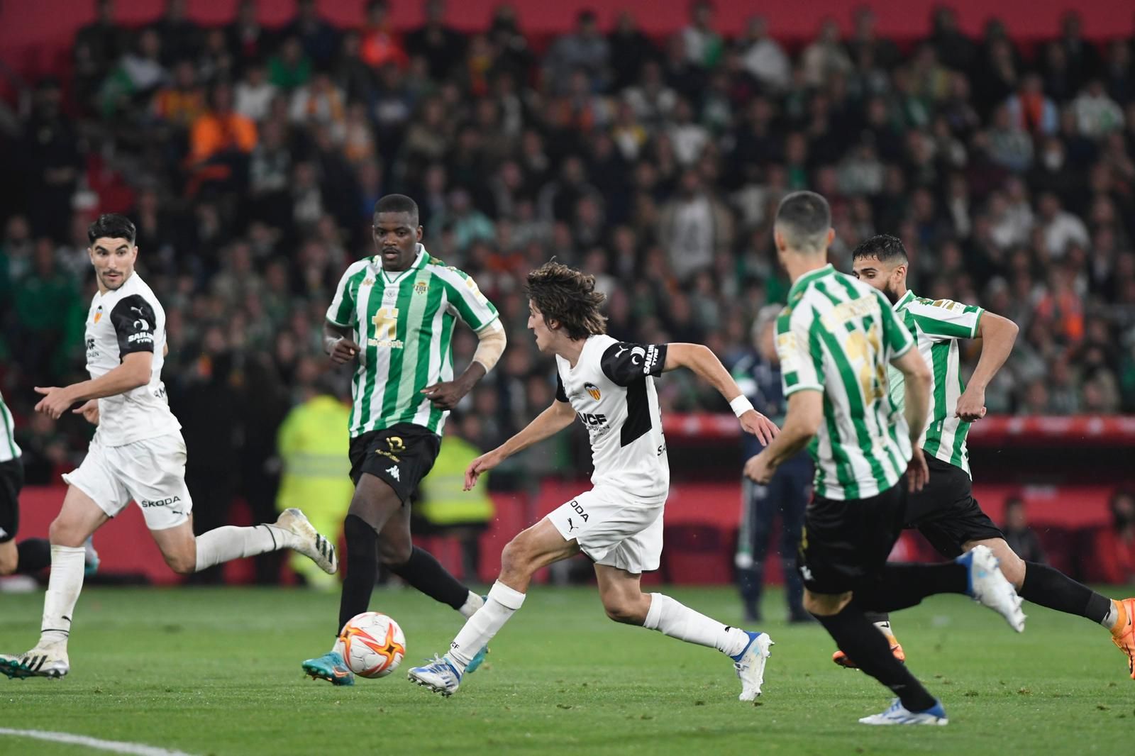 Bryan Gil, durante la final de la Copa del Rey.
