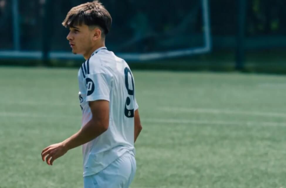 Guille López, jugador del Juvenil C (Real Madrid)