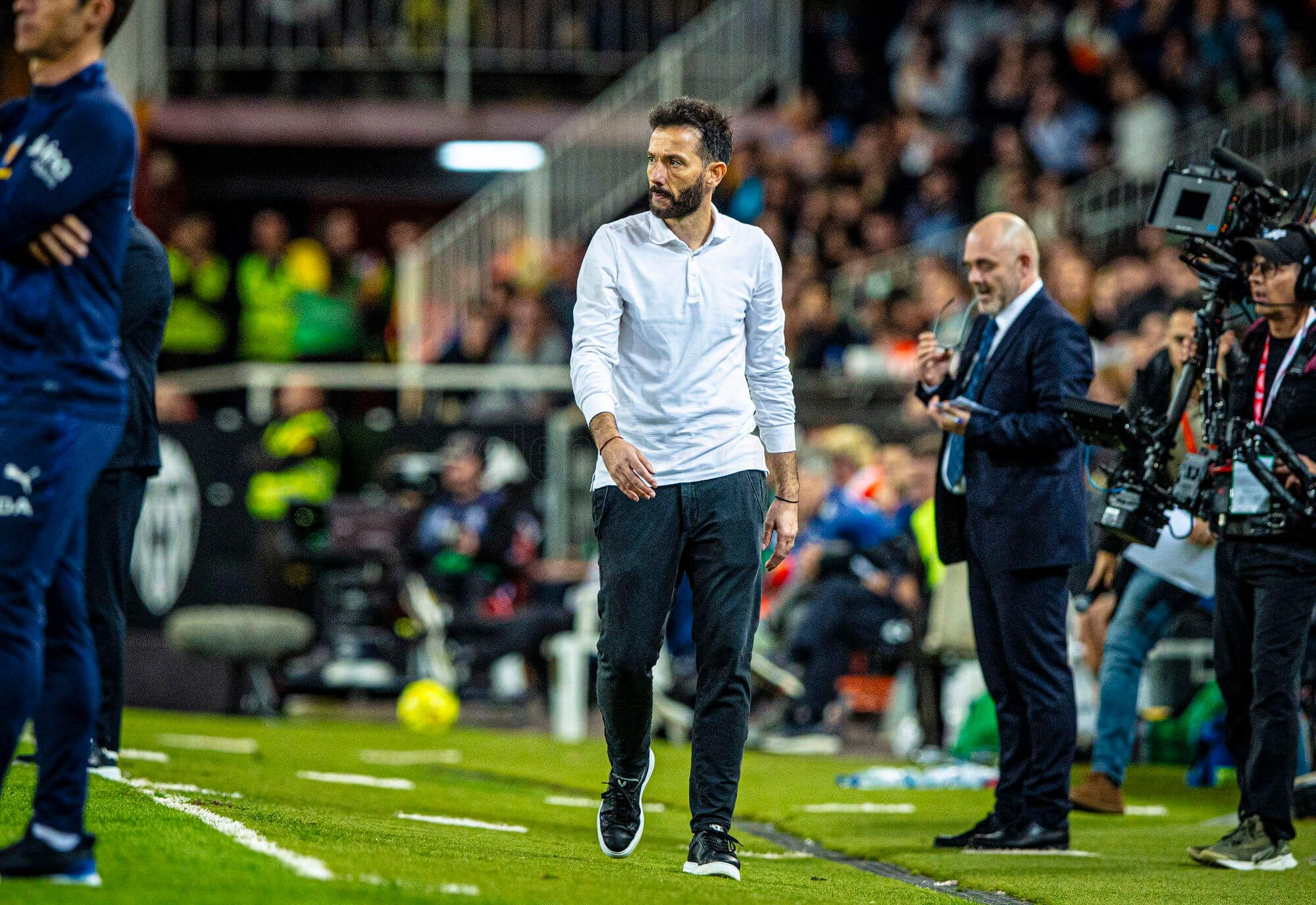  Carlos Corberán en Mestalla