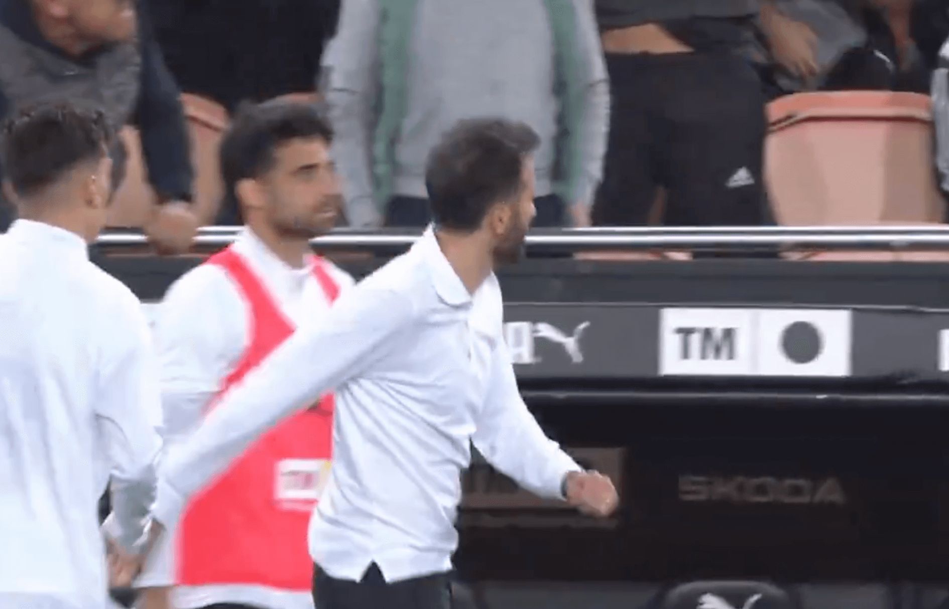  Carlos Corberán enloquece en Mestalla