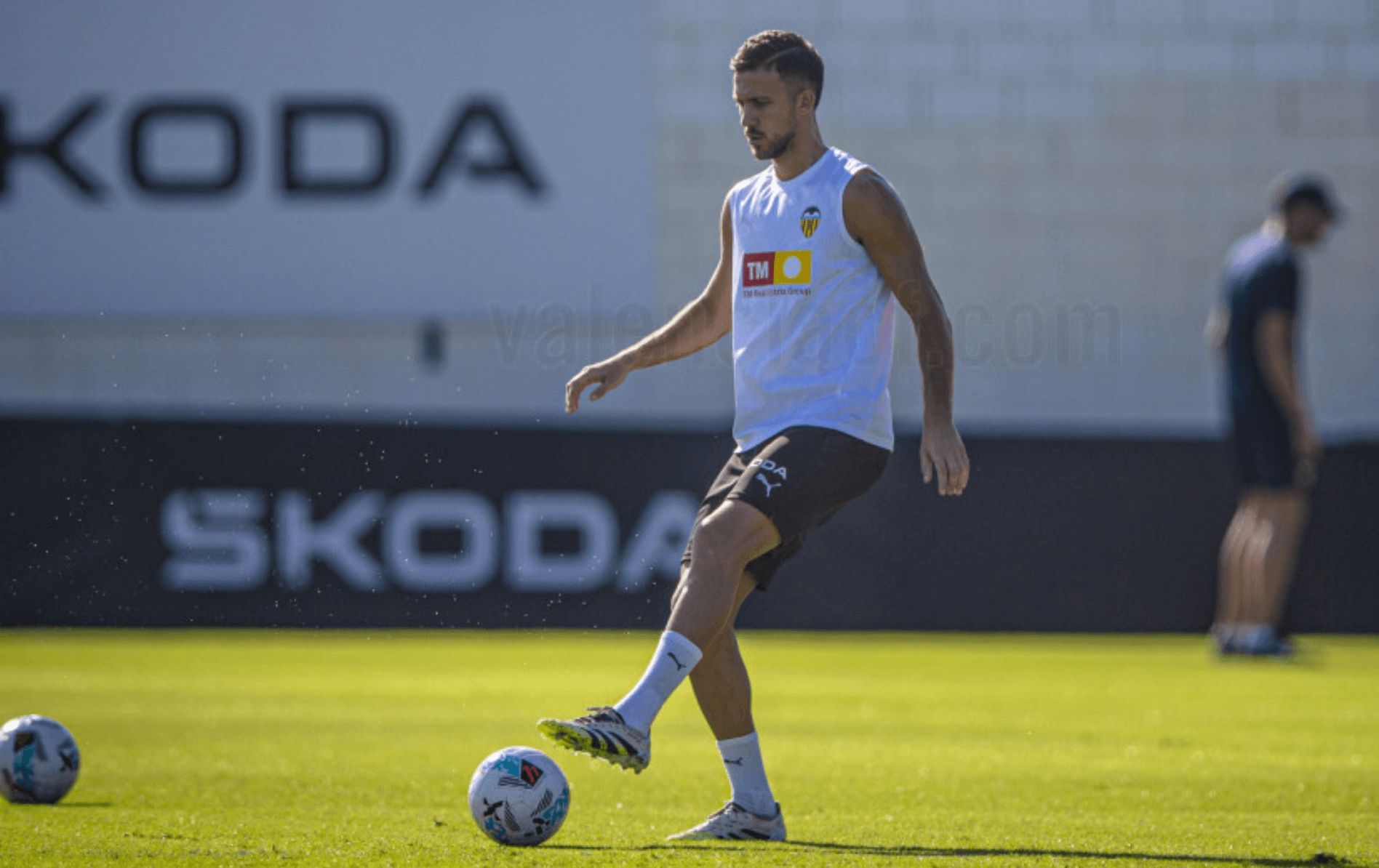 Copete en el entrenamiento