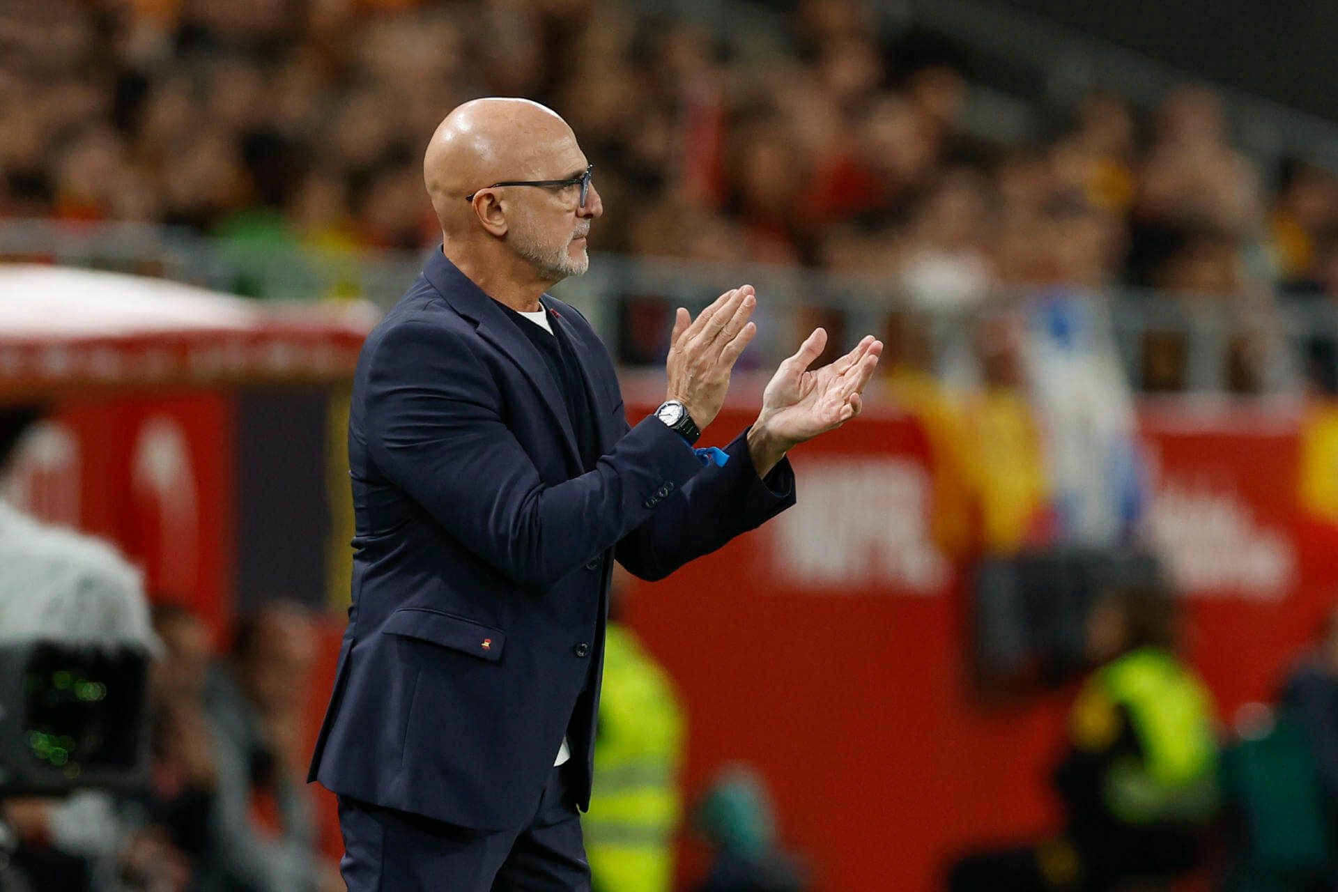  Luis de la Fuente ante Turquía (EFE)