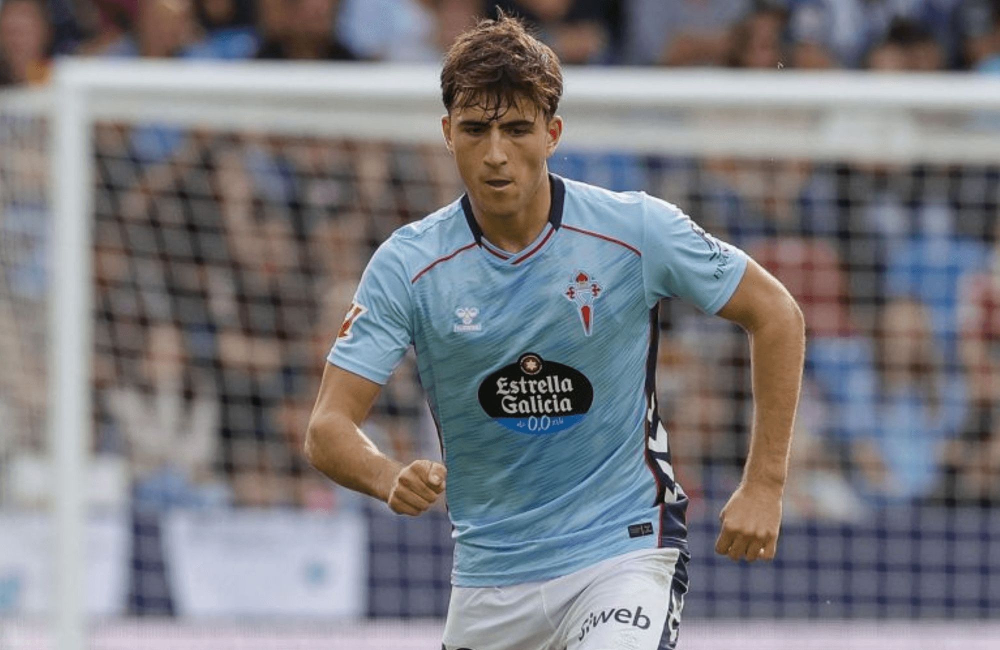  Javi Rodríguez ante el Levante UD.