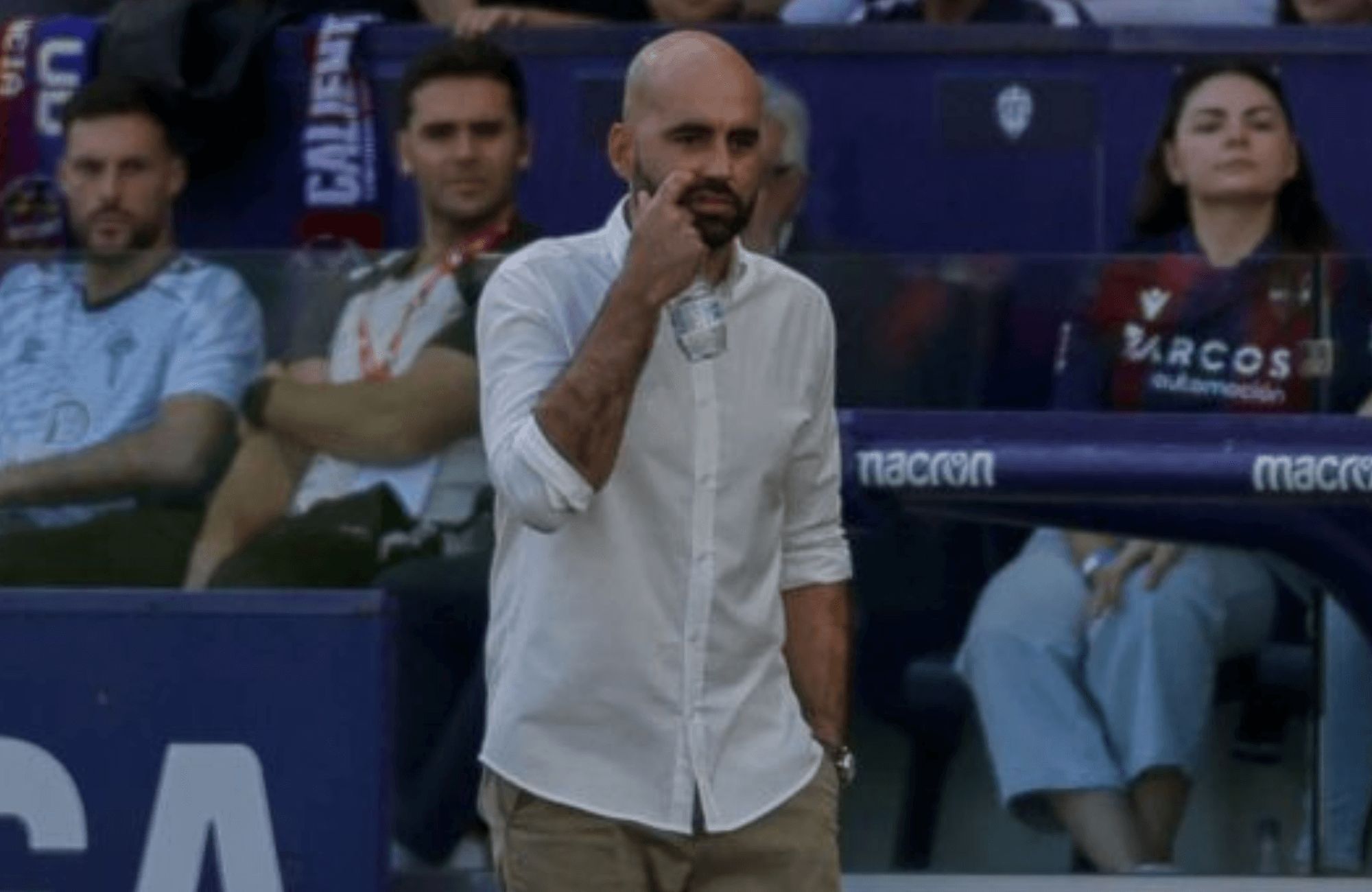  Claudio Giráldez en el Ciutat de València.