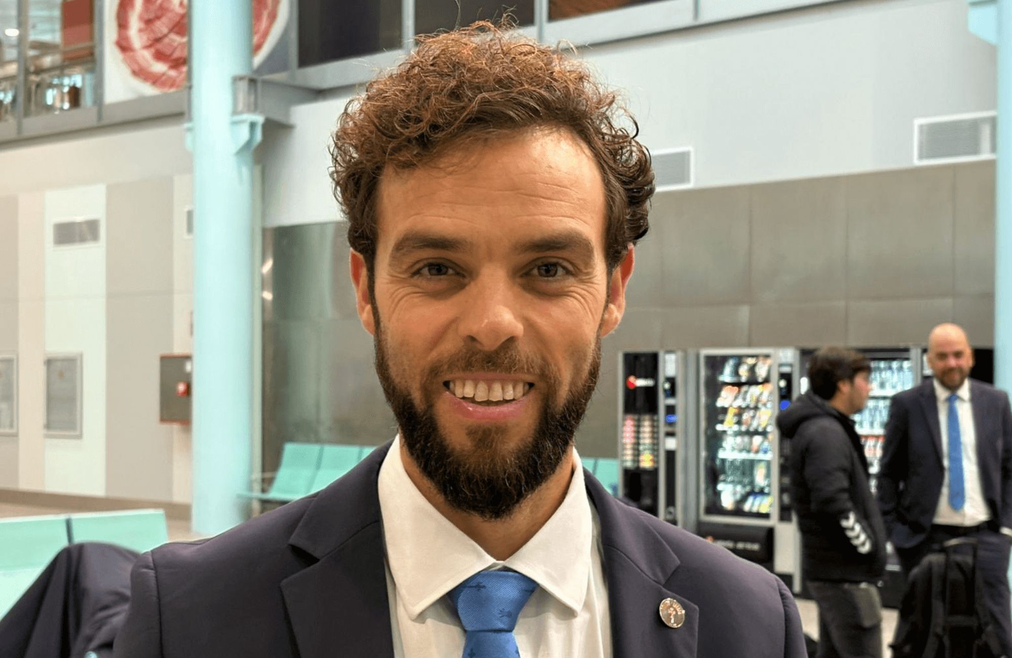 Sergio Álvarez en Peinador.