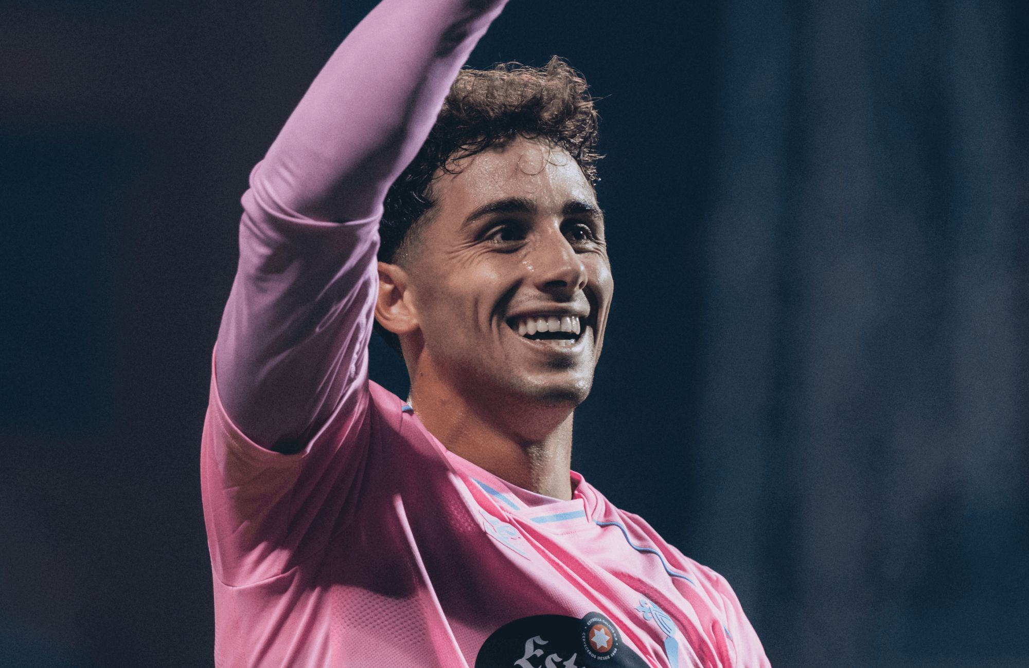  Pablo Durán celebrando un gol.