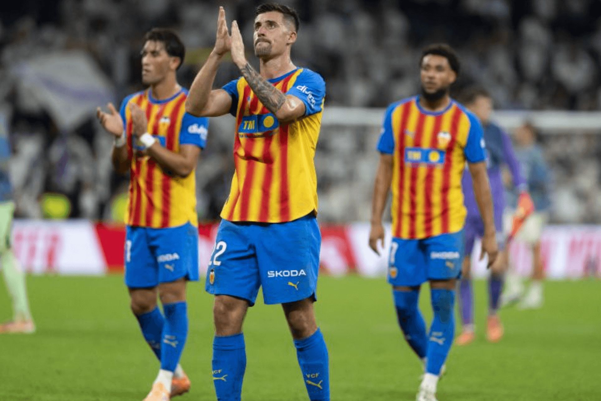  El Valencia CF pide perdón en el Bernabéu