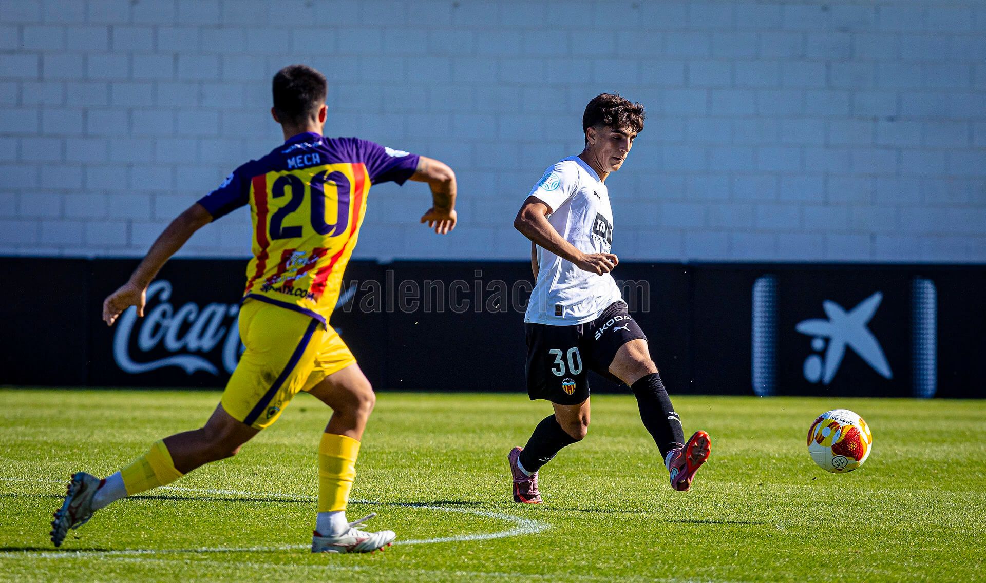 El VCF Mestalla empata contra el Andratx en casa