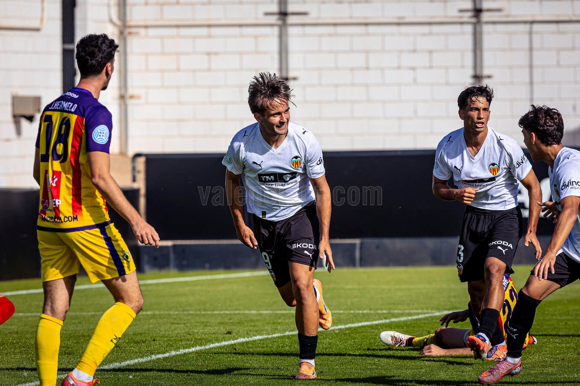 El VCF Mestalla empata contra el Andratx en casa