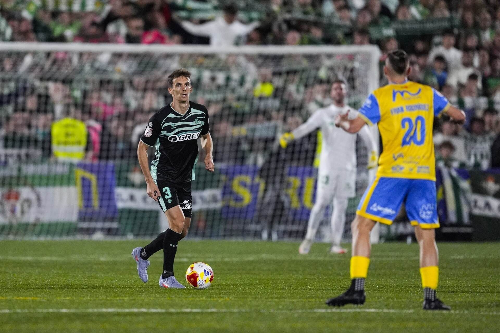  Diego Llorente, en el partido de Palma del Río.