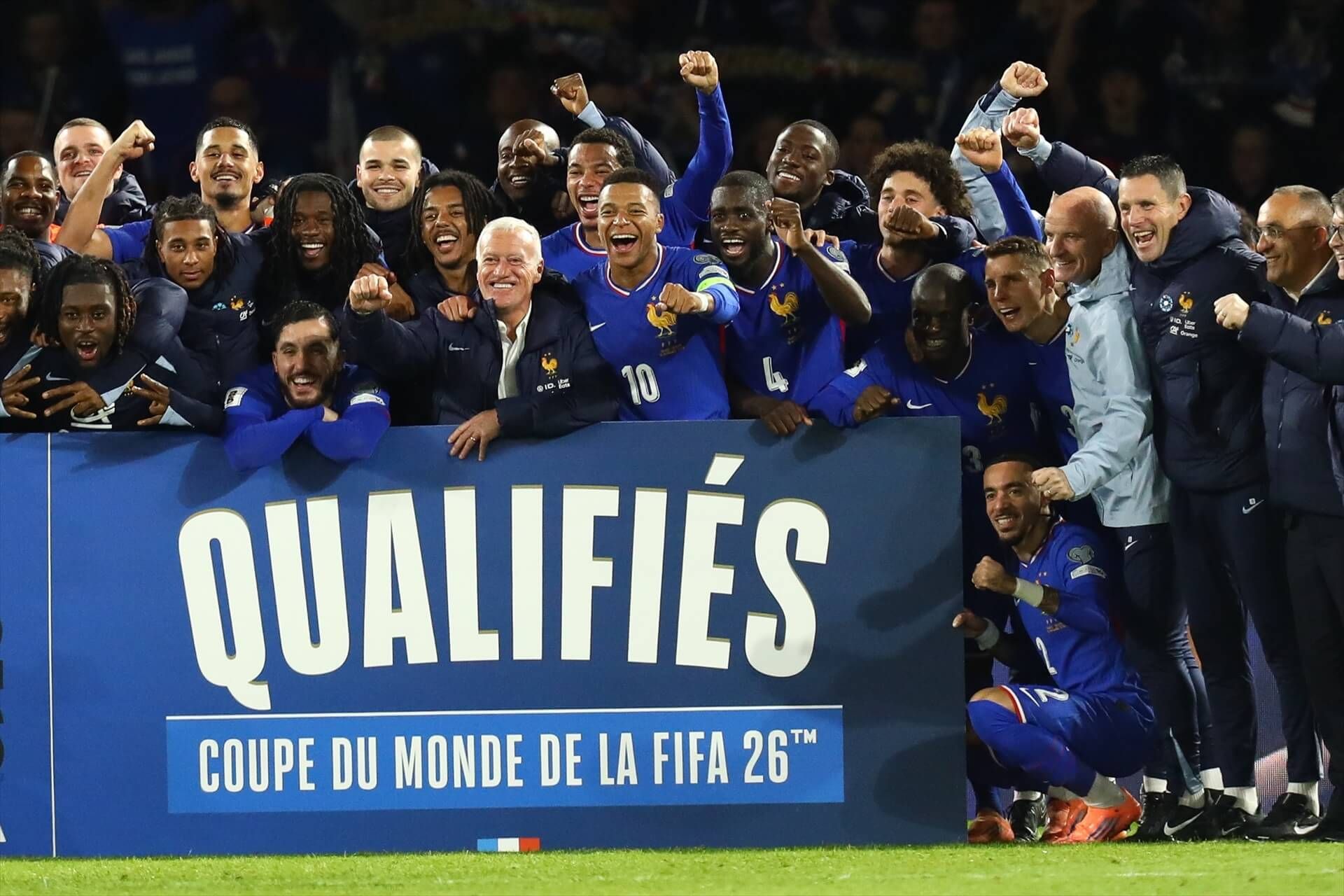Francia, clasificada para el Mundial 2026.