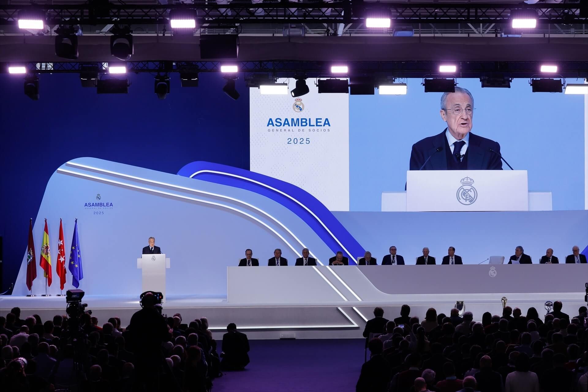  Florentino Pérez en la Asamblea General Ordinaria