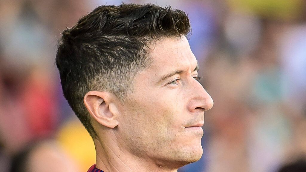 Robert Lewandowski con el FC Barcelona (Cordon Press)
