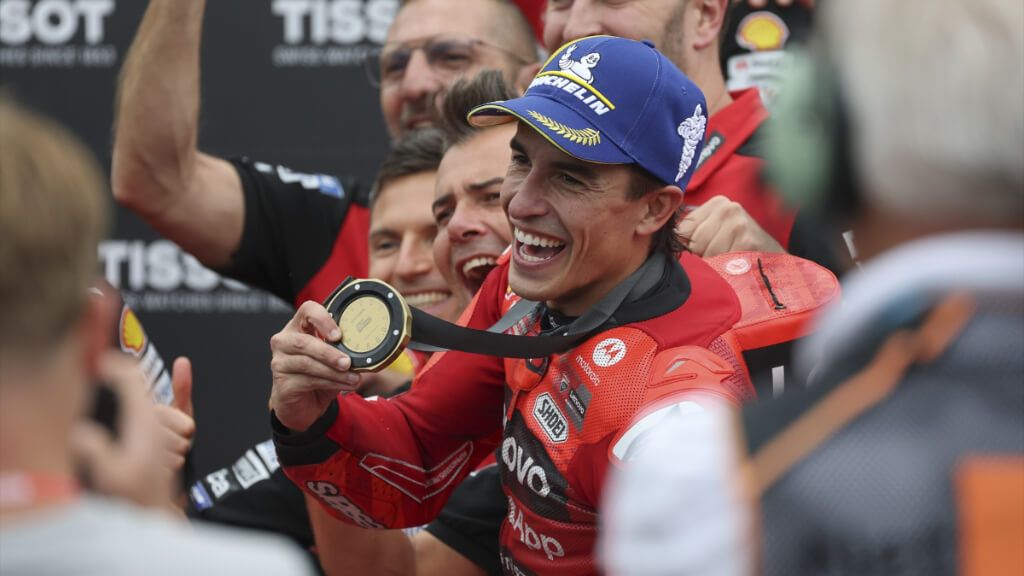 Marc Márquez, en MotoGP con Ducati.